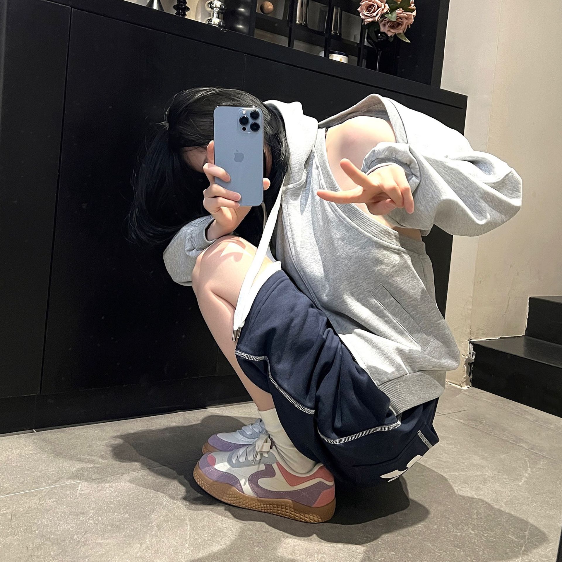Lin Ayi2025 nuevo nicho de moda zapatos de skate casuales de color de mujer retro zapatos planos ligeros zapatos de moda de mujer