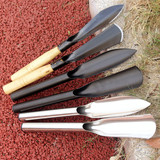 Копание заостренная лопата обстановка посадки цветов и сосновой почвы, спешащей к морю, чтобы копать дикие овощи, срывая траву из нержавеющей стали, чесночная лопата лопата лопаты лопаты