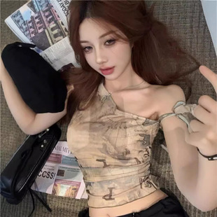 Design T-shirt, trend brand vest sleevless, American style, trend of season