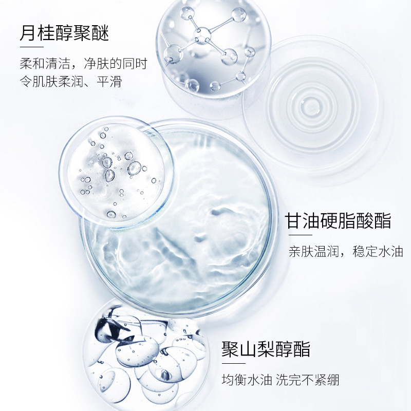 柔和潔膚面乳洗面奶 油控保濕溫和不緊繃潔膚美容院裝1000g 批發