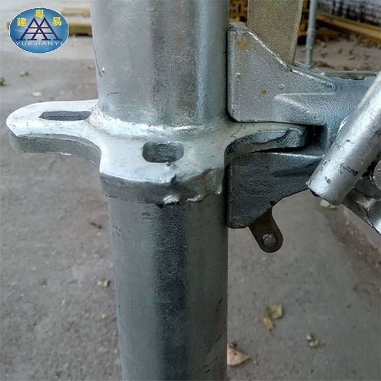 粤建易厂家脚手架现货供应 工程用直插式脚手架 批发轮扣式脚手架