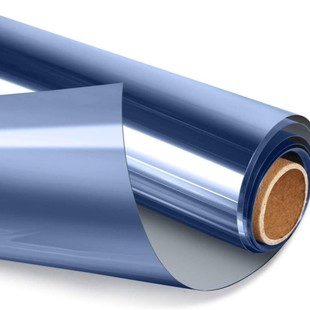 Pet Aluminized Film Export Light Blue Matte Digital Products Mobile Phone Computer Film Optical Base Material Roll Film
