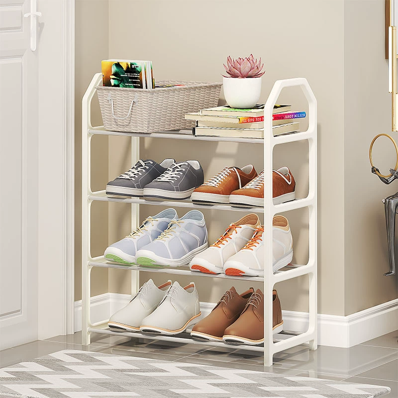 Stainless Steel Shoe Cabinet Multi-tier Shoe Rack Budget from Yomiego