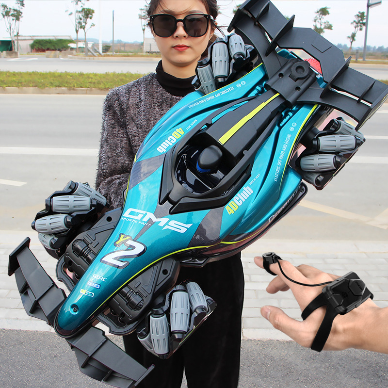 Cross-border gesture induction remote control car rc racing car four-wheel drive drift F1 formula spray car boy toy