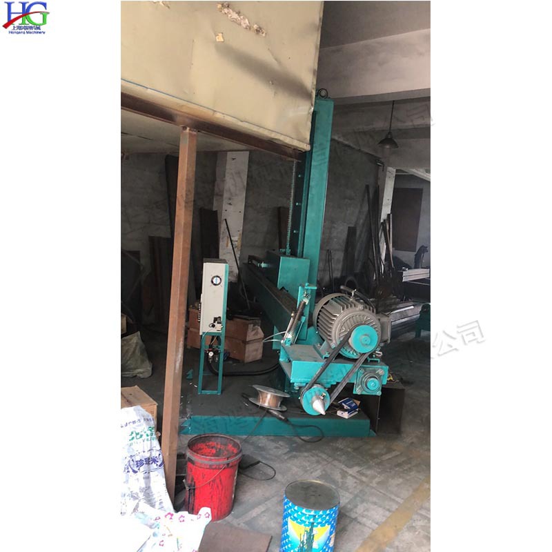 不锈钢封头抛磨机 砂带封头抛光机 全自动金属管材端口打磨机