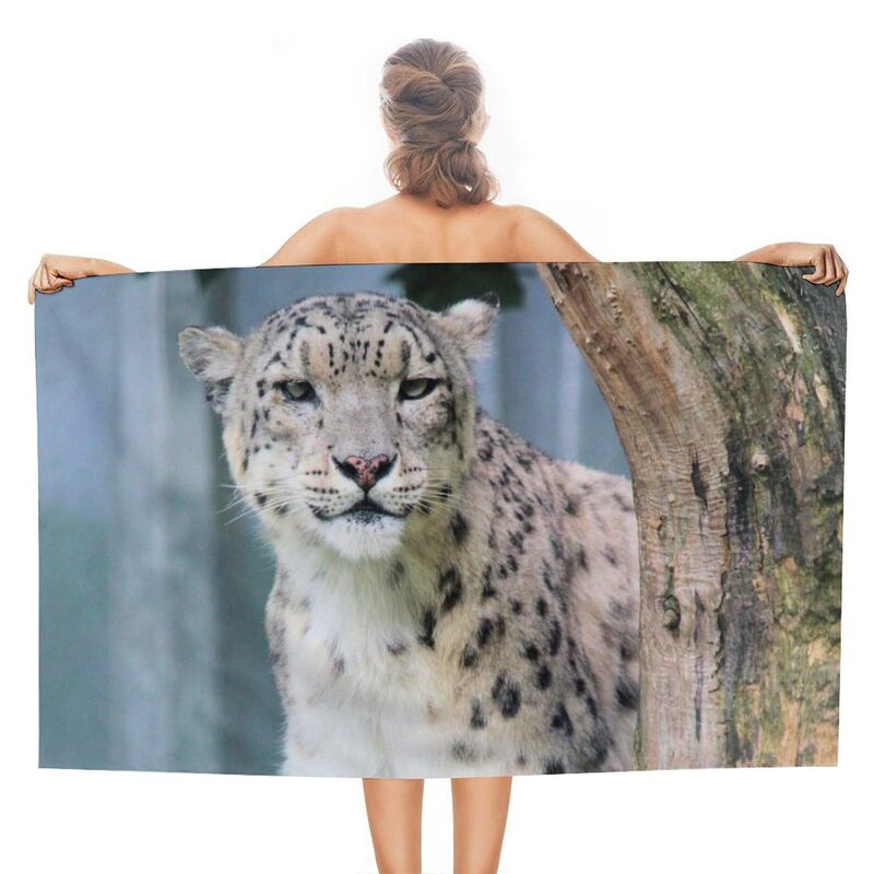 Snow Leopard Mountain Animal Beach Towel Quick-drying Lightweight Sand-free Towel Suitable for Travel Swimming Pool Yoga Gym Exercise Snow Leopard Mountain Animal Beach Towel Quick-drying Lightweight Sand-free Towel Suitable for Travel Swimming Pool Yoga Gym Exercise