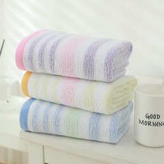 毛巾高陽廠家直銷家用成人洗臉毛巾刺繡logo日用家居素色禮品面巾
