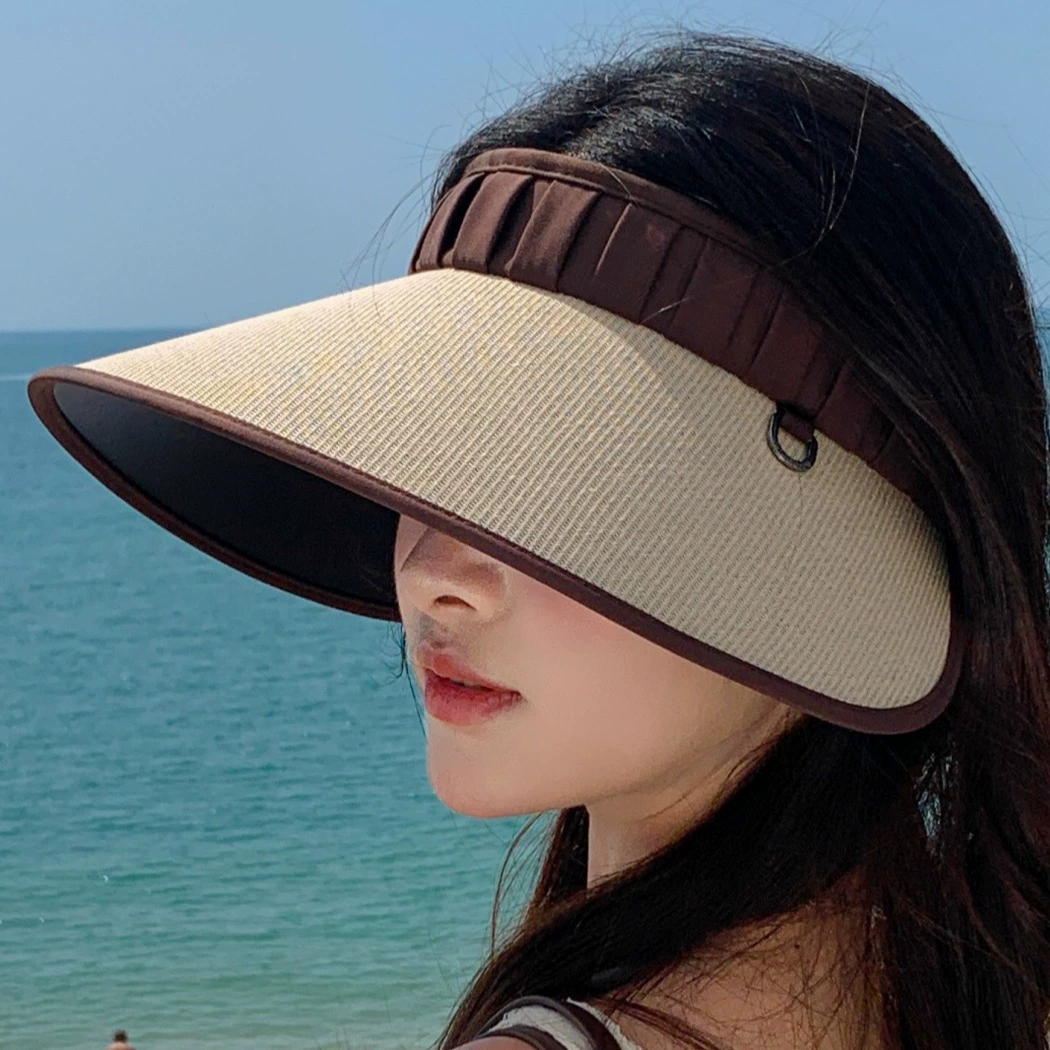 Miss Koi Travel: соломенная летняя шляпа в японском стиле, защита от солнца, размер 56-58 см, цвета каки/бежевая