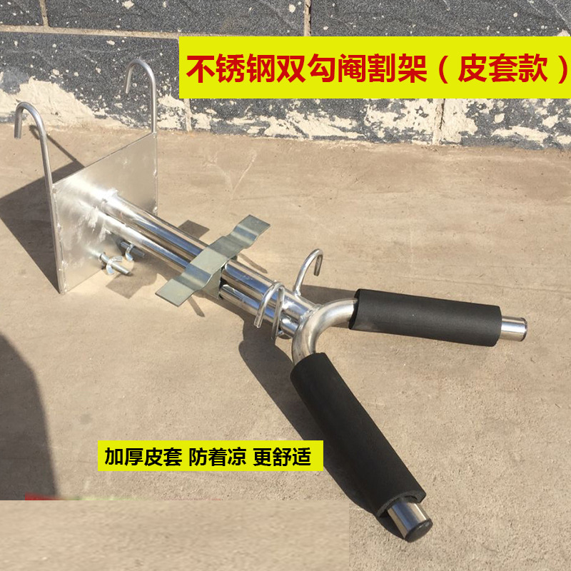 Castrar rack cerdo castration rack cerdo tapping rack artefacto cría castration cuchillo cuchara en escabeche cuchillo de cerdo herramienta