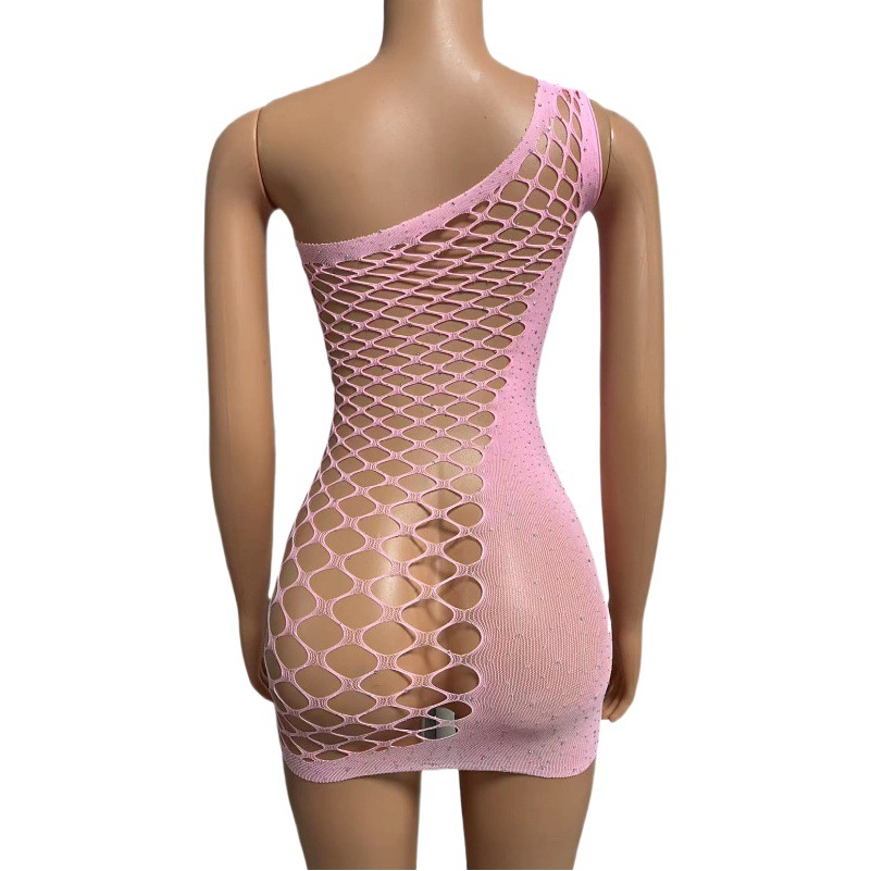 Lencería Sexy de Una Pieza con Pedrería T9153 de Nailon para Mujer image 1