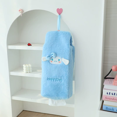 Tissue Box, Extended and Widened – Elektromobil üçün bamper qoruyucu yastıqlar - blue-dog-long-tissue-cover-3418-10cm