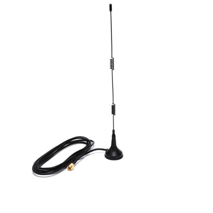 吸盘天线4G/3G/2.4G全频段强吸力车载无线天线433玻璃钢