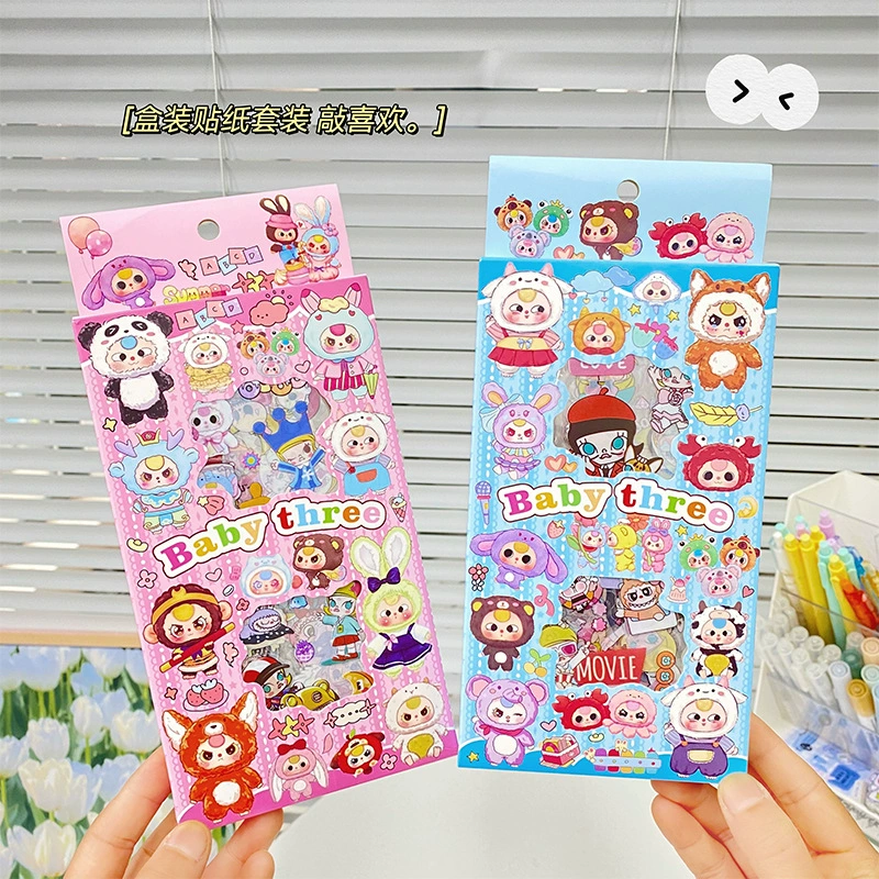 Милая мультяшная водонепроницаемая наклейка для ноутбука