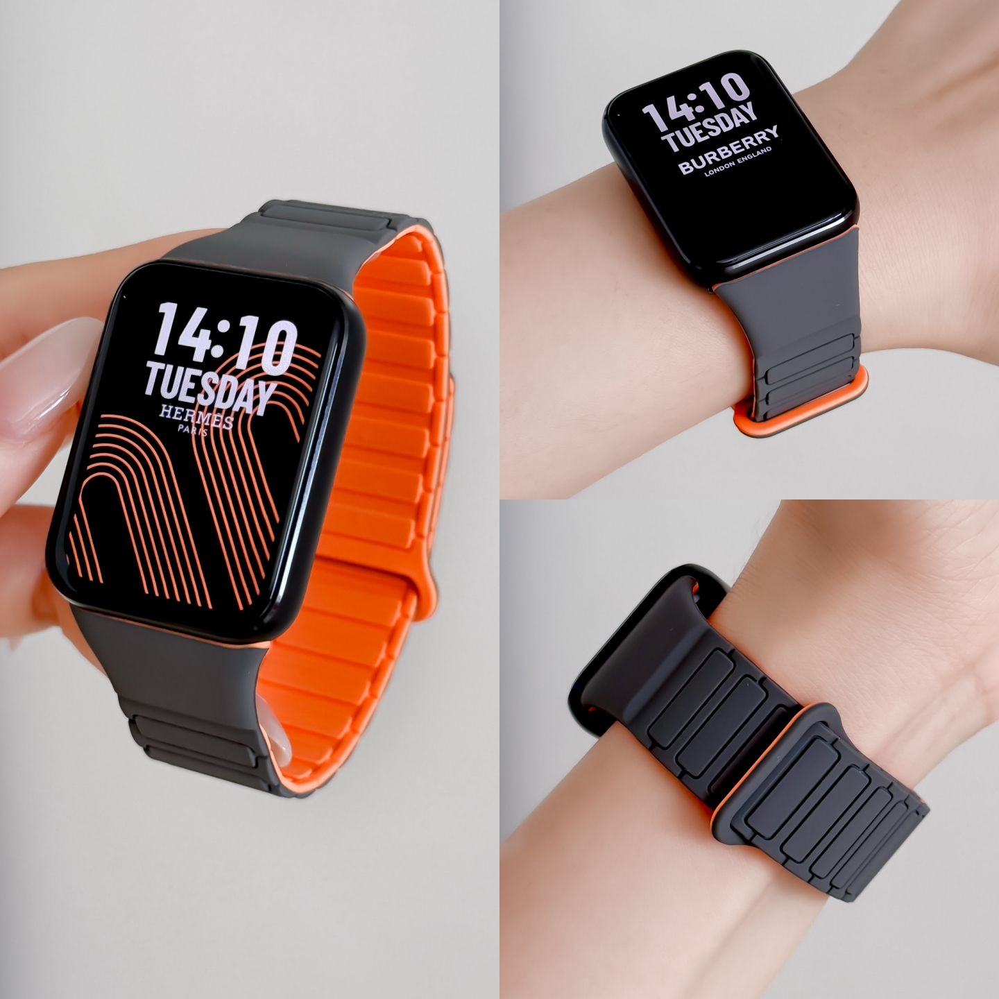 Suitable for Xiaomi Mi Band 9Pro Strap 8Pro Watch Redmi Watch5 Replacement Watch6 Silicone Magnetic Wrist Strap