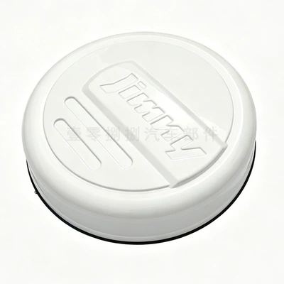 parts, tailgate spare tire – Spare wheel cover - white