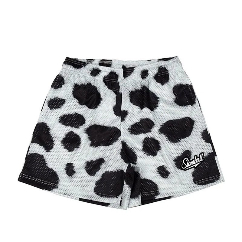 Pantalones cortos americanos para hombres marca de tendencia retro marca de agua pantalones de baloncesto de secado rápido pantalones cortos de entrenamiento para hombres de verano