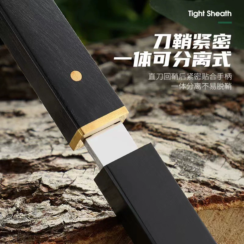 Travel handheld pocket knife, sharp wooden box, gift box