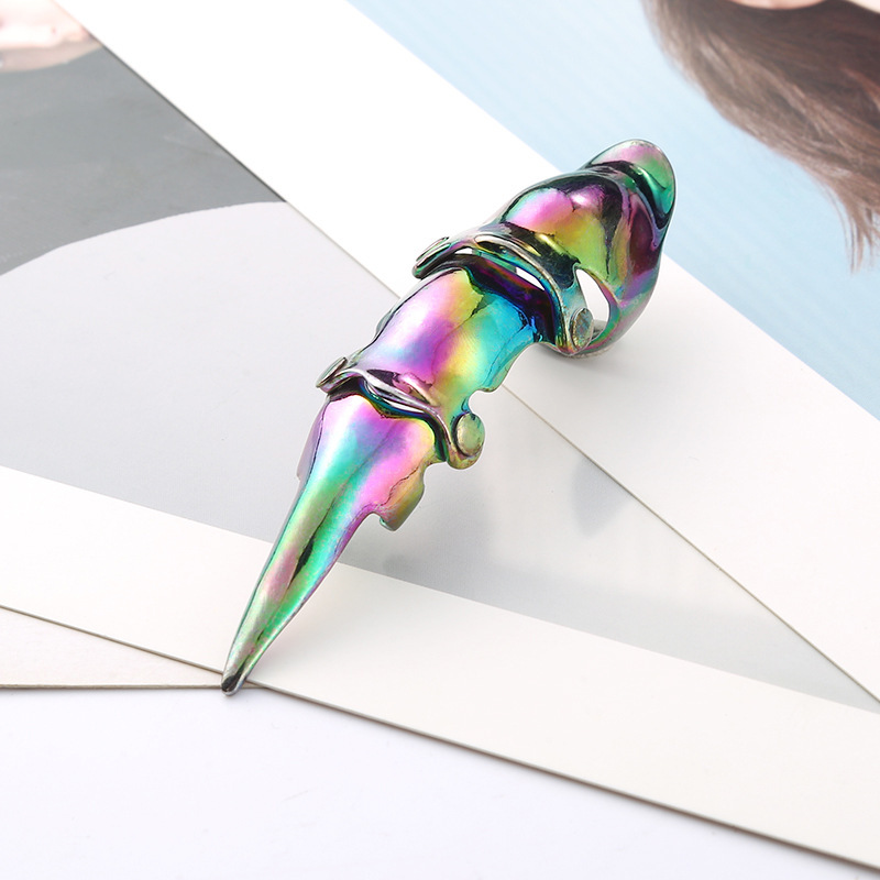 European and American Geometric Punk Personality Ring Rock Hip Hop Man New Fashion Party Jewelry Accessories