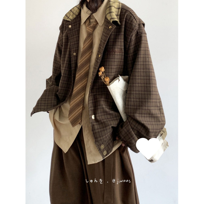 Japanese retro jacket for men and women