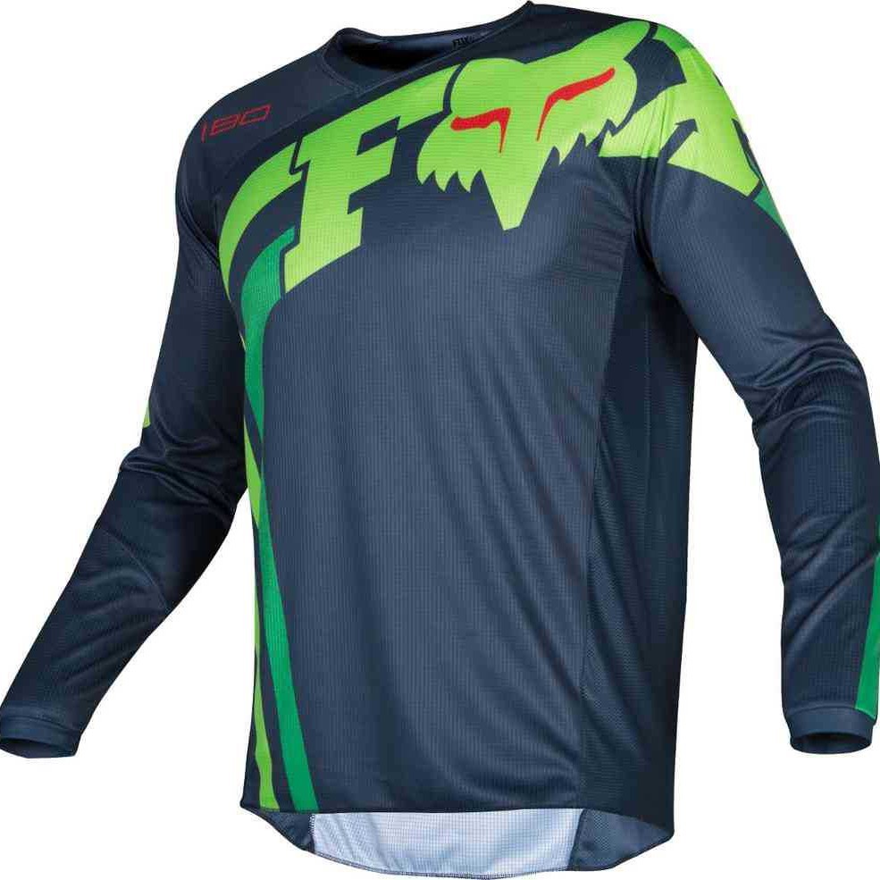 FOX cuesta abajo ropa camiseta bicicleta de montaña ropa de ciclismo off-road motocicleta ropa de carreras verano camisa de manga larga para hombres
