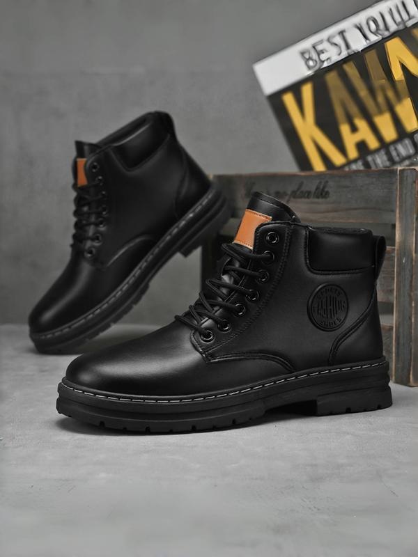 E 53267 High Top work Books Autumn casual shoes botas de alta ayuda image 10