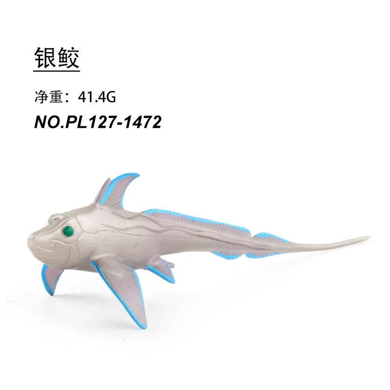 Simulación de Vida Marina modelo espada beso tiburón cocodrilo dinosaurio rey mundo submarino educación temprana decoración submarino animal traje