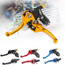 摩托车改装件手刹配件 CNC液压铝合金电动车通用离合手把刹车手柄