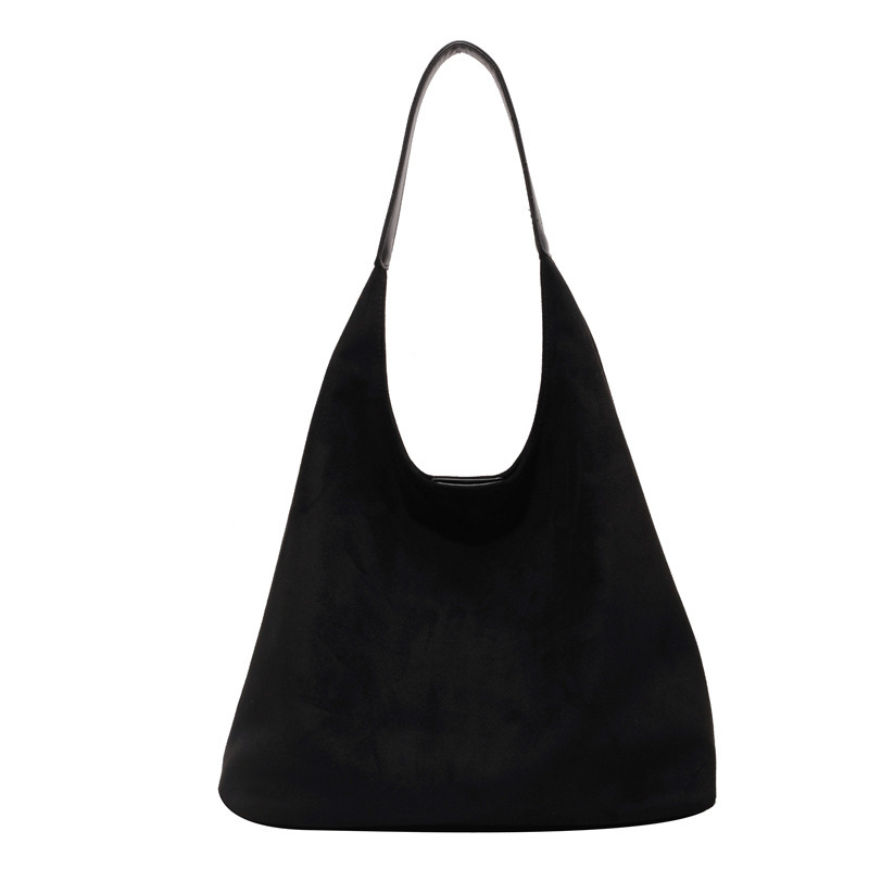 Corduroy Magnetic Snap Slouchy Shoulder Hobo Bag 7