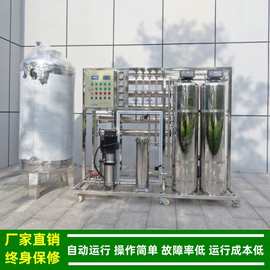 绿健纯化水系统双级反渗透医疗器械行业用纯化水制备系统源头工厂