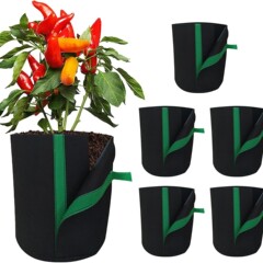 毛毡土豆种植桶无纺布蔬菜种植袋花卉美植袋草莓植物袋粘链盆花盆