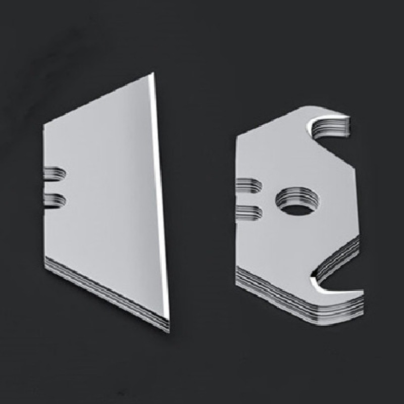 梯形勾刀牛角羊角刀片壁纸刀加厚裁纸刀剥电线缆美工刀架墙纸重型