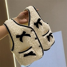 儿童马甲宝宝加绒背心儿童秋冬外穿摇粒绒小童冬保暖羊羔绒厚马夹