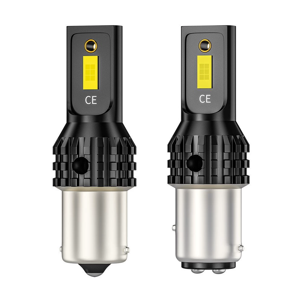 Автомобильная LED-лампа, светодиодный указатель поворота 3570 2LED 1156 1157 T20 для стопа и заднего хода