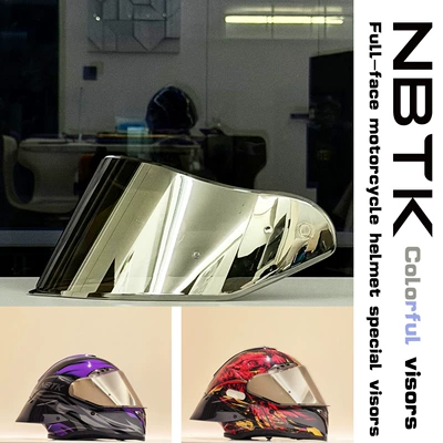Ghost Face Helmet Lens Helmet Dəbilqə (Kaska) aksesuarları - day-and-night-universal-aurora-silver-short-lenses