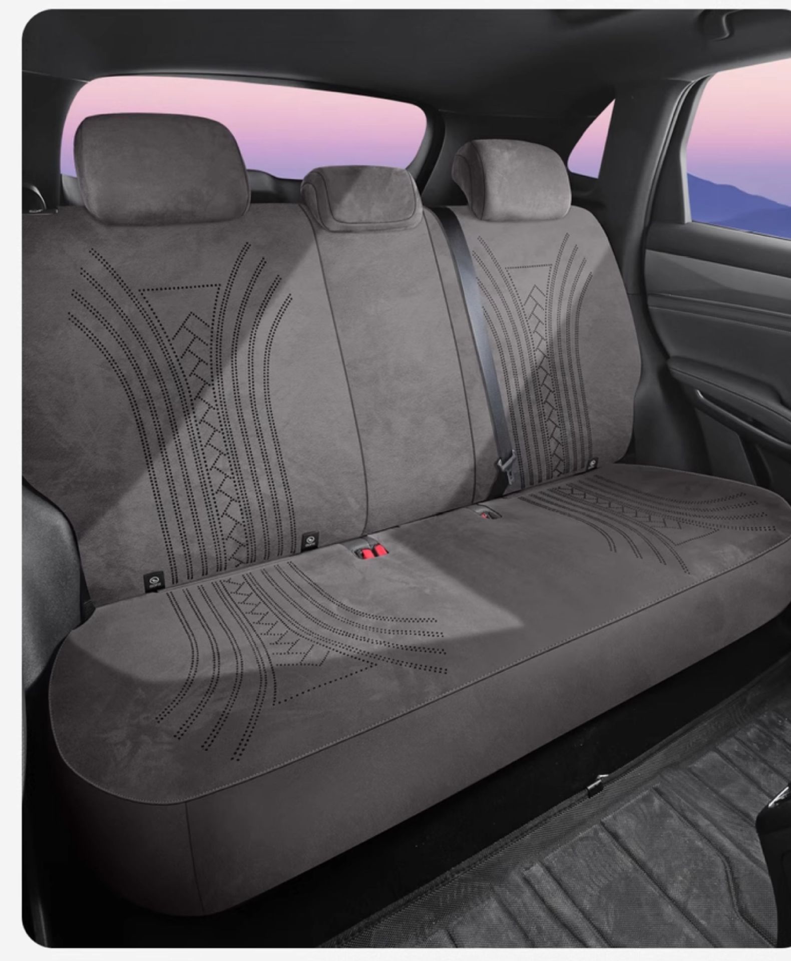 25 Byd Song Pro Second Generation Car Seat Cushions, Universal Seat Covers for All Seasons, Rams Ventilated Saddle Cushion Seat Covers
