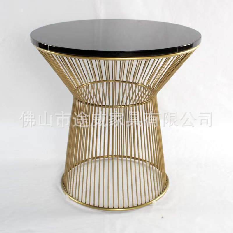 Metal Coffee Table Wrought Iron Ktv Tea Table Chairs Cocktail Home Bedside Table Simple Leisure Restaurant Coffee Table