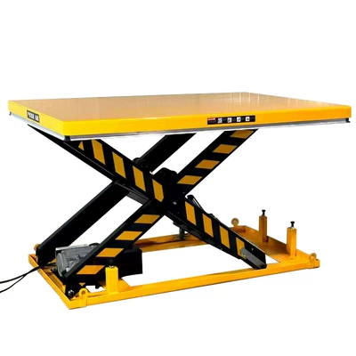 Electric Fixed Scissor Lift: Avtomobil fırlanan platformaları
