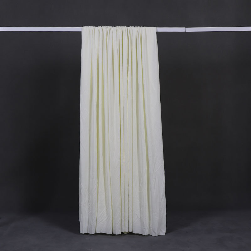 Arco de boda decoración gasa tela elástica seda leche escenario de boda techo cortina banquete de compromiso diseño de fondo