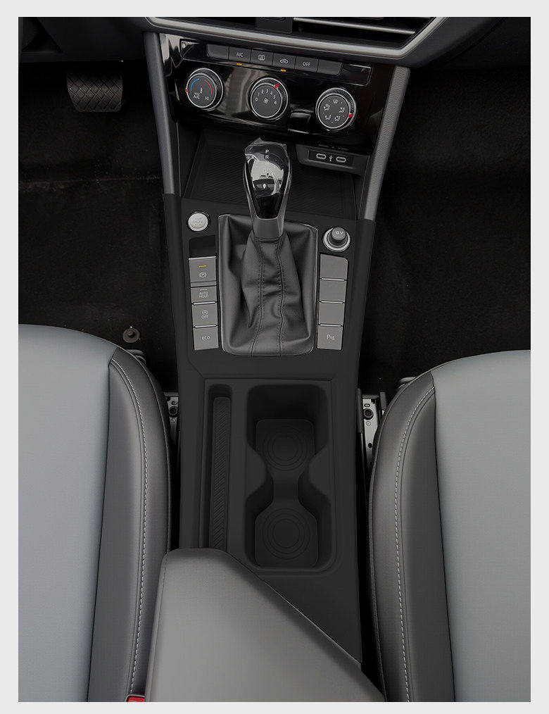 20-26 Models of Volkswagen Sagitar Beyond Edition Center Console Gear Shift Silicone Mat Water Cup Slot Interior Protection Mat Decorative Accessories
