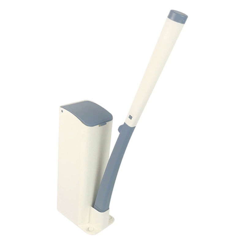 Одноразовая щетка для унитаза Костюм щетки для чистки унитаза Растворяющая Сменная головка Без мертвого угла Обеззараживание Бытовая метательная щетка для унитаза