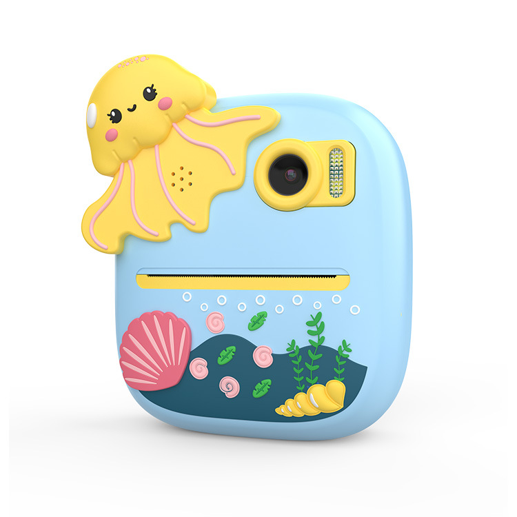 Nuevo transfronterizo P8 fotógrafo infantil cámara digital de dibujos animados mini HD cámara de impresión de doble foto