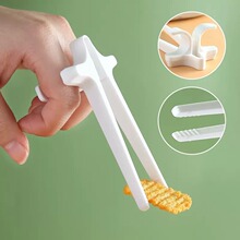 懒人手指筷子玩游戏吃零食夹子刷视频不脏手食物夹追剧吃东西筷夹