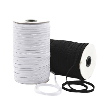 In-Stock 0.3-2.5cm High-Quality Loose Elastic Band with High Elasticity for Tightening, Suitable for Bed Sheets and Notebook Elastic Bands