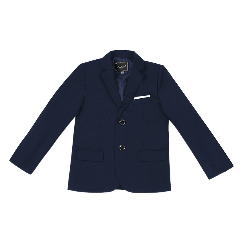 Маленький костюм для мальчиков, одинарная куртка, осенне-зимний новый одинарный жилет, повседневный цельный костюм в корейском стиле, Прямая поставка, красивый детский костюм