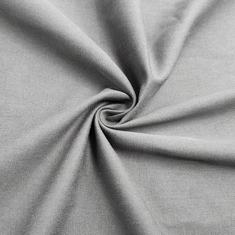 Al por mayor piel de melocotón de color sólido doble twill 100% algodón abrigo de otoño