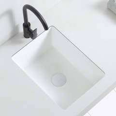 嵌入式陶瓷洗臉盆陽台小寬度水槽洗手池超窄新品豎裝小尺寸台下盆