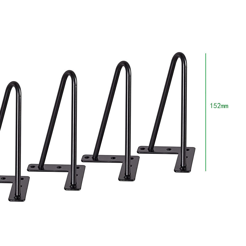 U 자형 테이블 다리 다리미 152mm