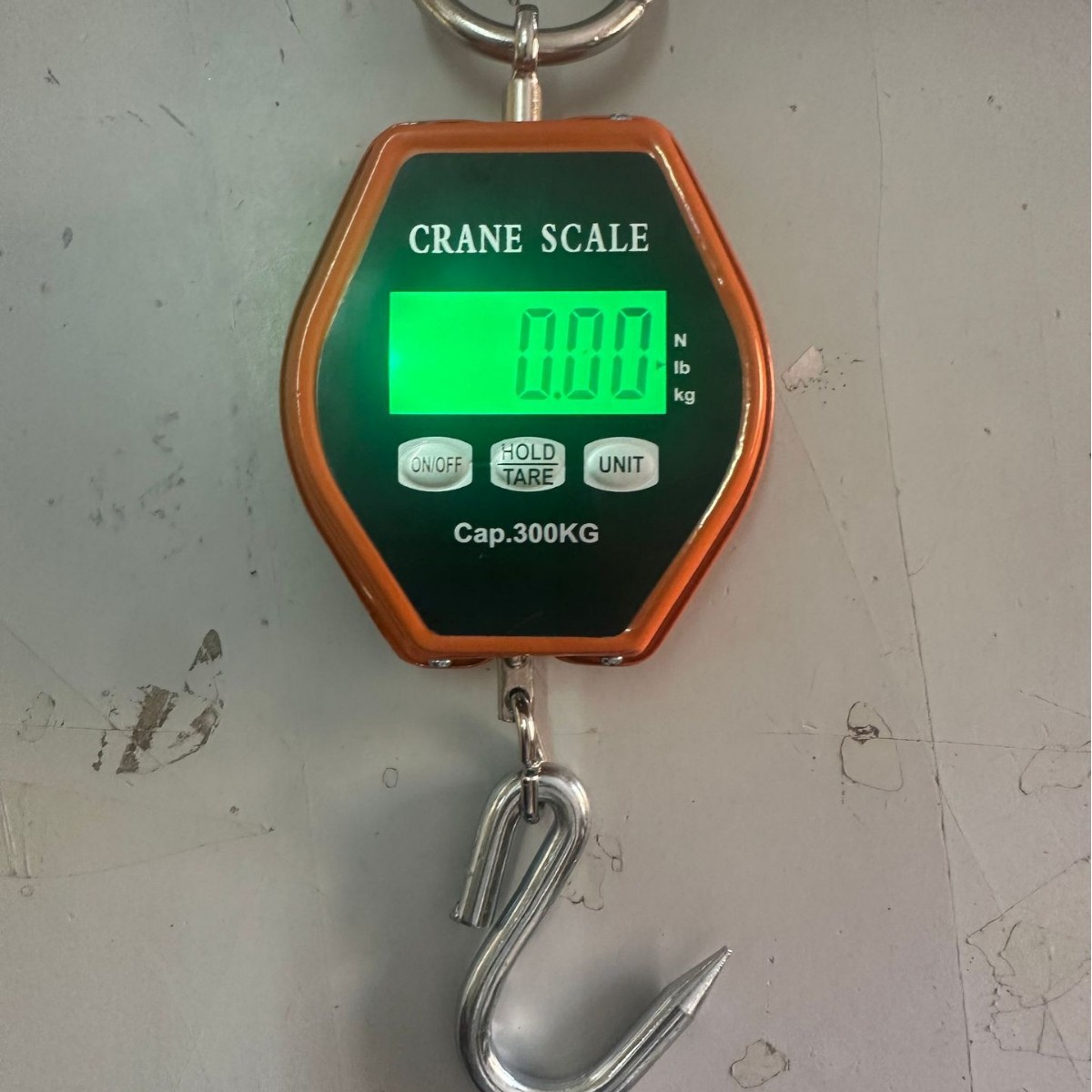 跨境300KG家用迷你便携式手提秤高精度数显电子秤工业金属吊钩秤