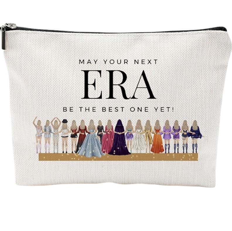 Bolsa de cosméticos explosiva transfronteriza de Amazon, bolsa de cosméticos para fans de cantantes, bolsa de almacenamiento para amantes de la música de regalo para fans