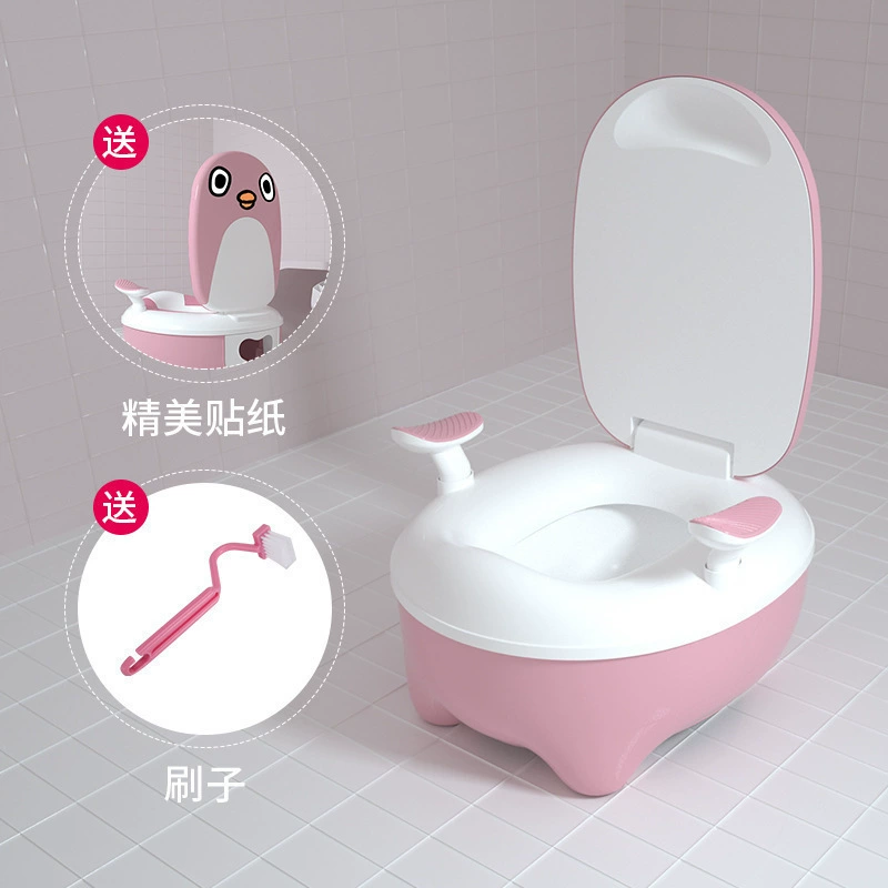 Cute children's toilet for boys for training